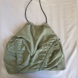 Bershka parachute backless top